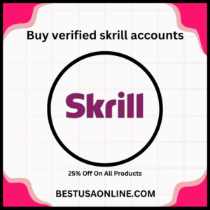 Buy verified skrill accounts